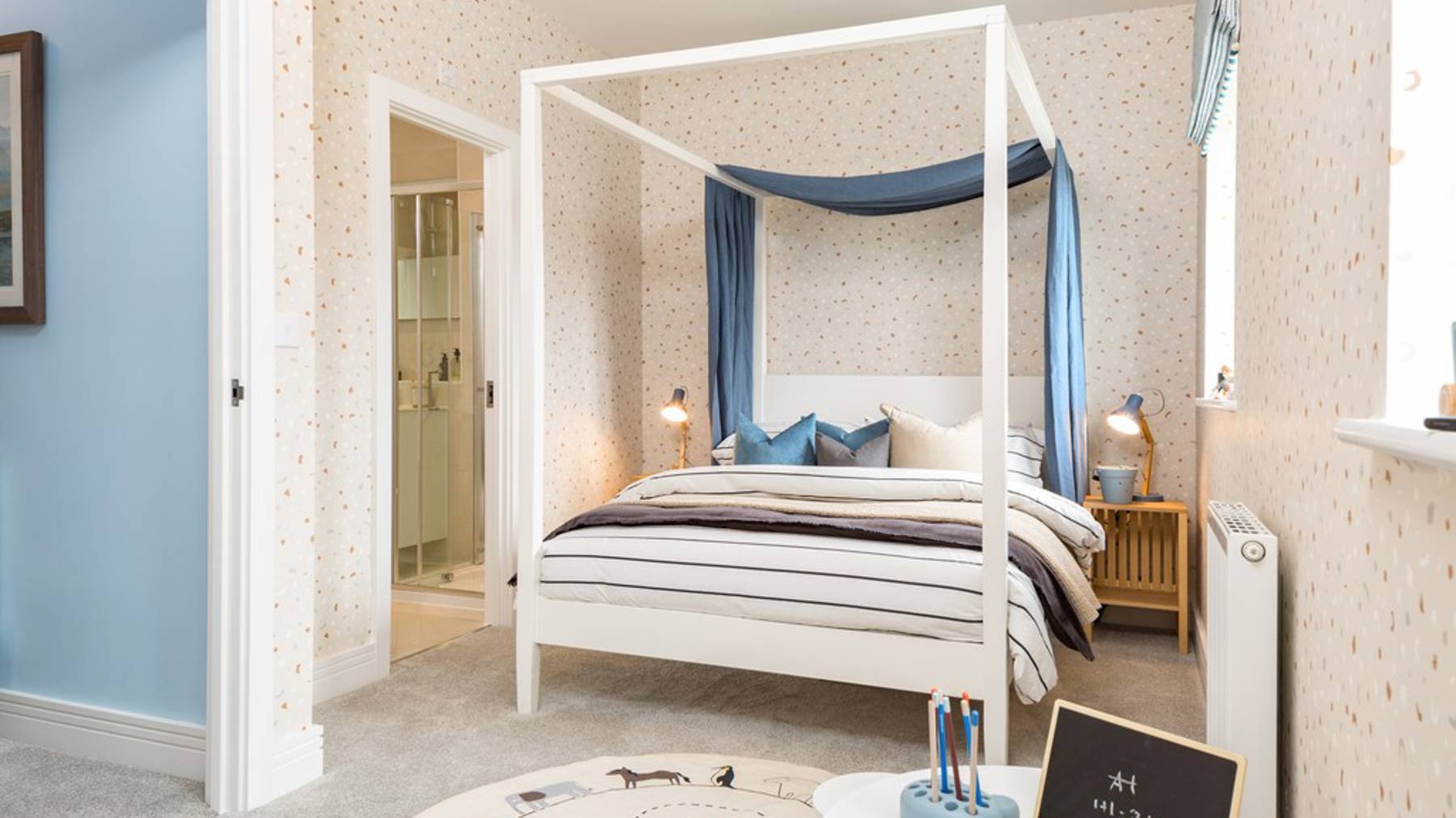 Photography of Cala's 3 bedroom Ashford showhome at Nobel Park in Didcot, Oxfordshire