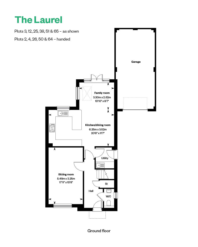 Floorplan of house for sale in Crowthorne