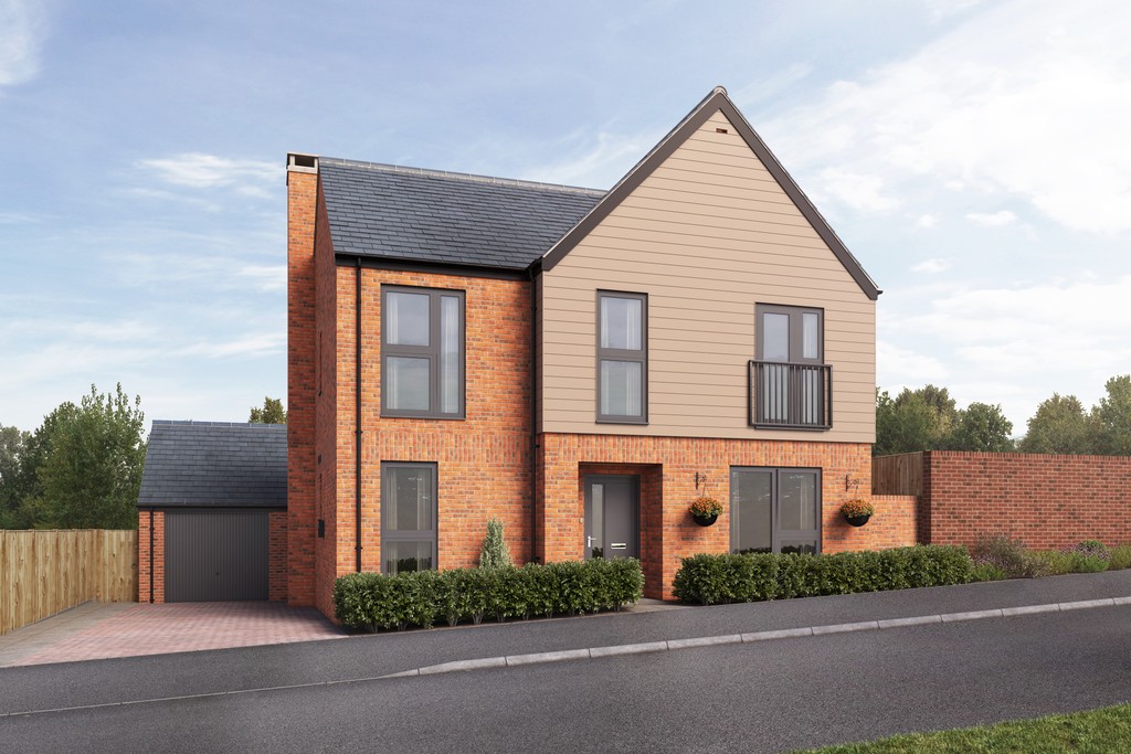 Computer Generated Image of houses for sale in Winchester