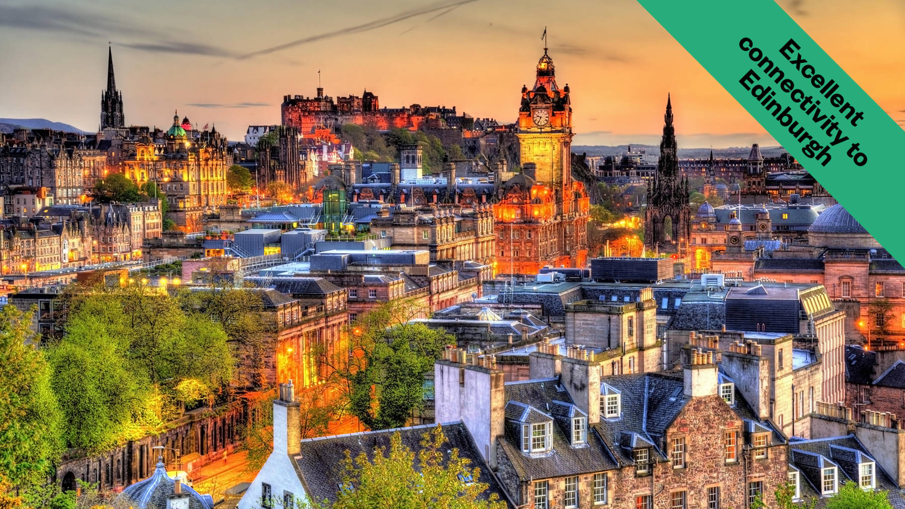 Cala homes | excellent connectivity to Edinburgh