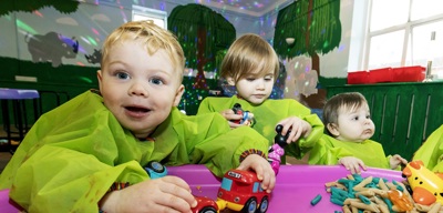 Cala Homes gives RAF Benson's little tots a sensory experience