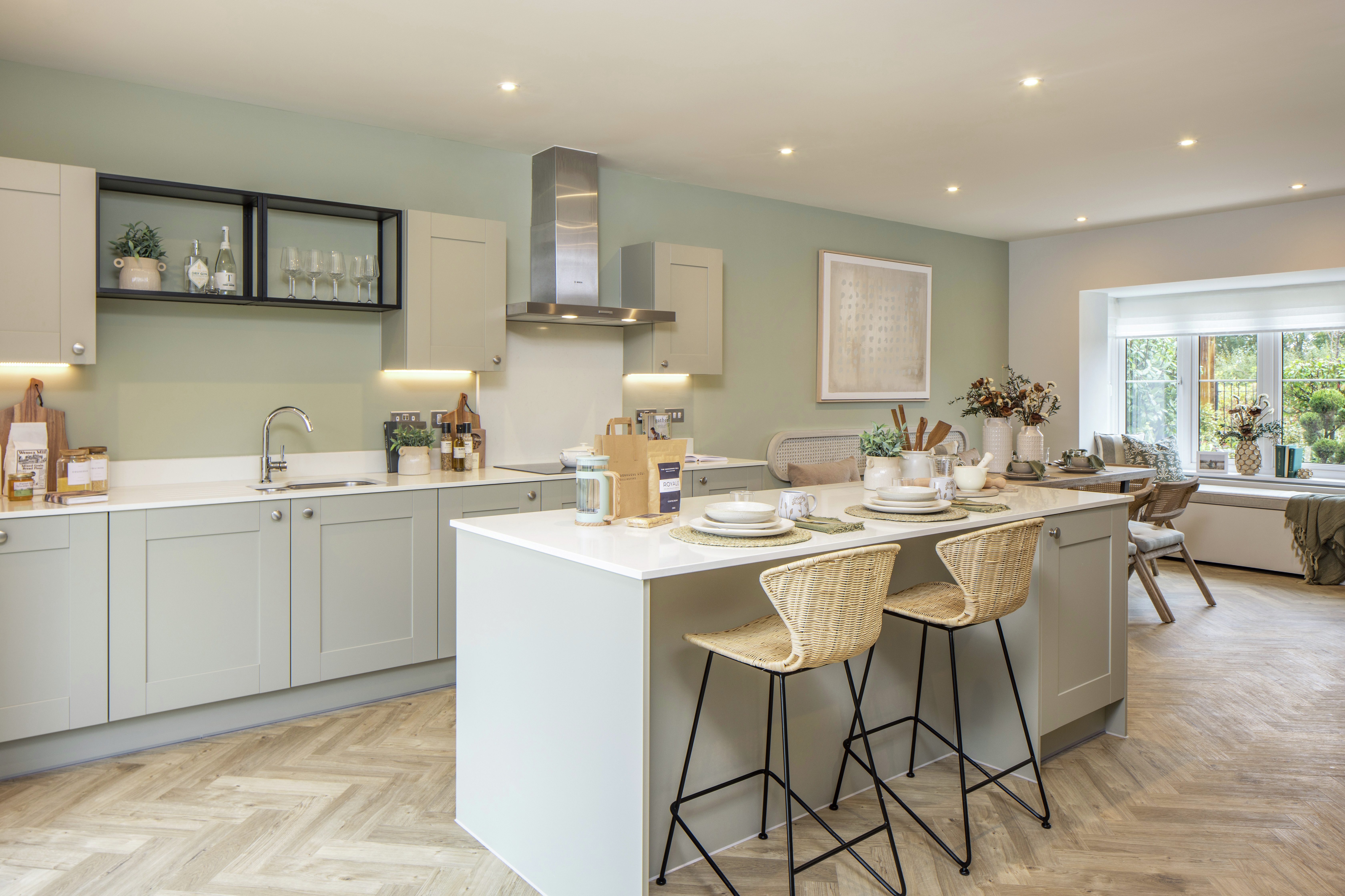 Walnut Kitchen Nobel Park