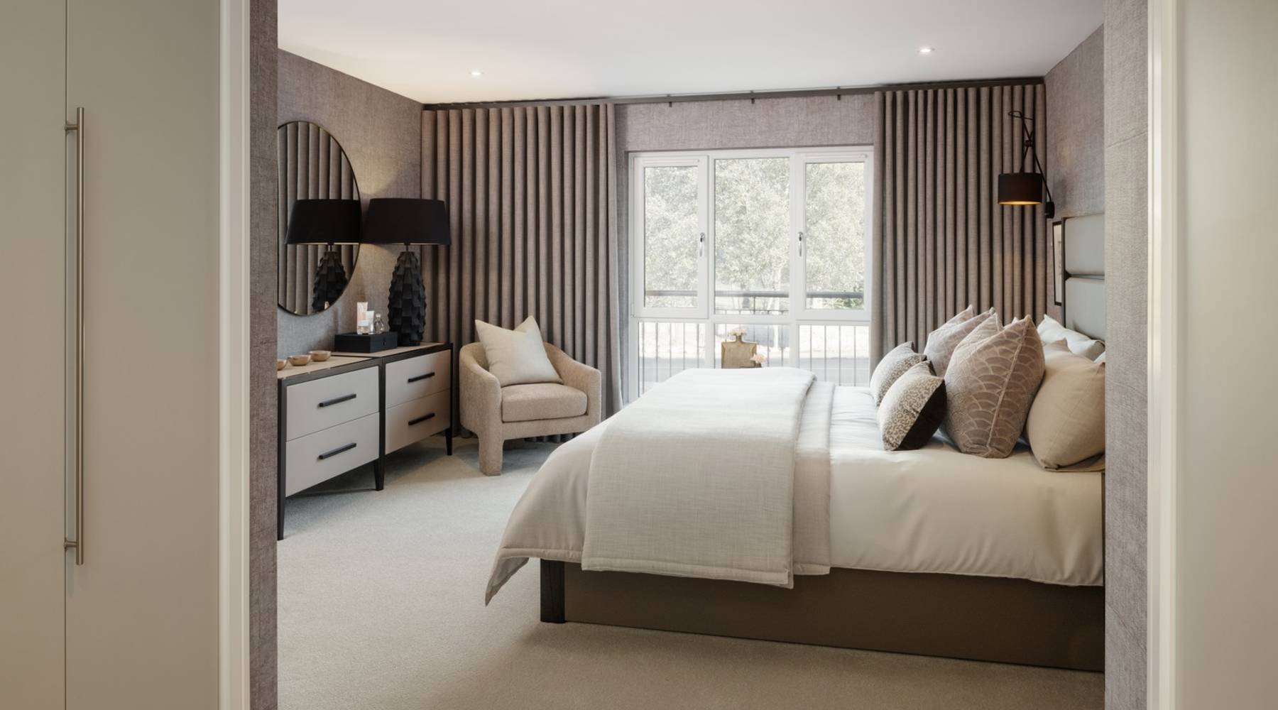 Burnland Meadows Showhome Bedroom