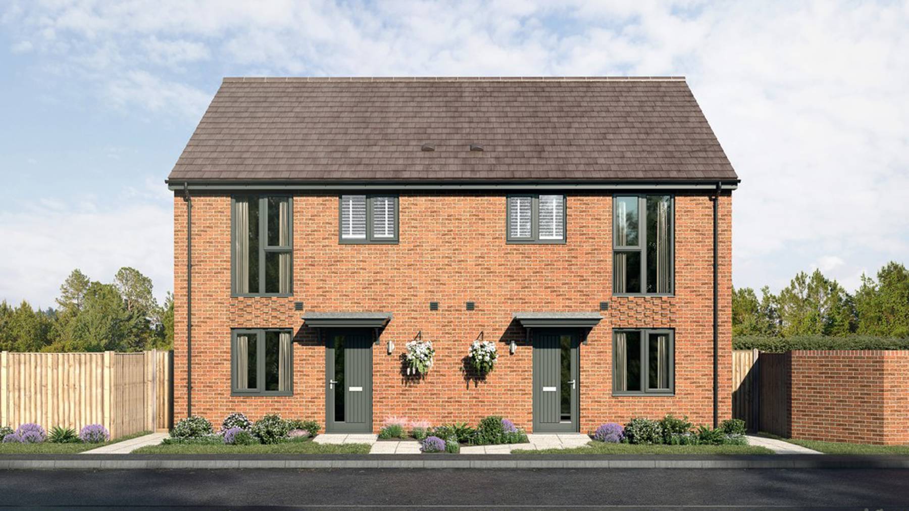 CGI of Bayberry house for sale in Crowthorne