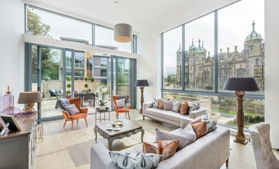 “Two of a kind” duplex hits the market at UK’s top luxury development