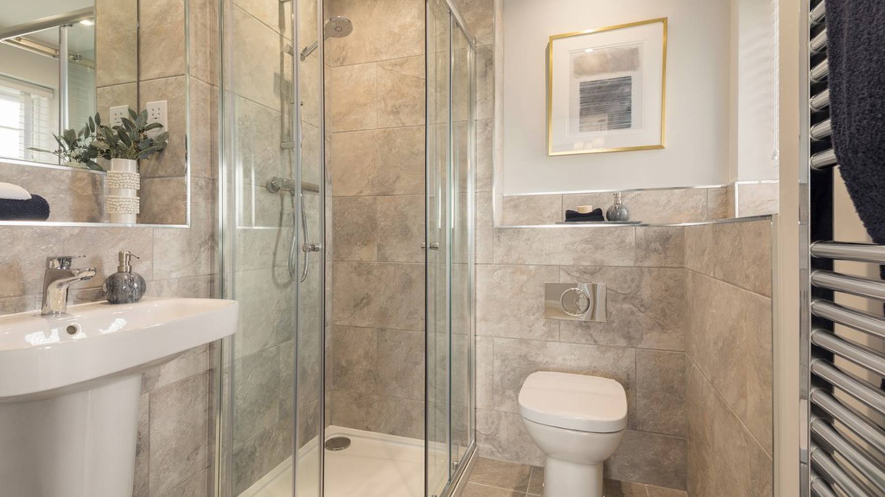 Indicative photography of the En-suite 2 area of a 5 bedroom home for sale built by CALA Homes at The Orchards, Purton, Wiltshire near Swindon