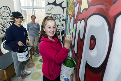 Young people give back to the community at RAF Benson