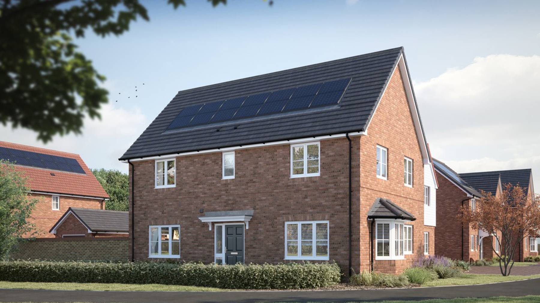 Computer Generated Image of The Warrington 4 bedroom home at Nobel Park, Didcot on Phase 6 in Oxfordshire