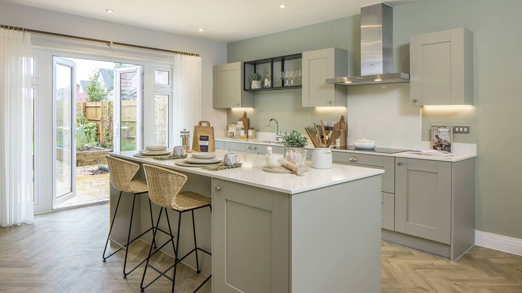 Photography of Cala's 4 bedroom Walnut showhome at Nobel Park. Houses for sale in Didcot, Oxfordshire. 