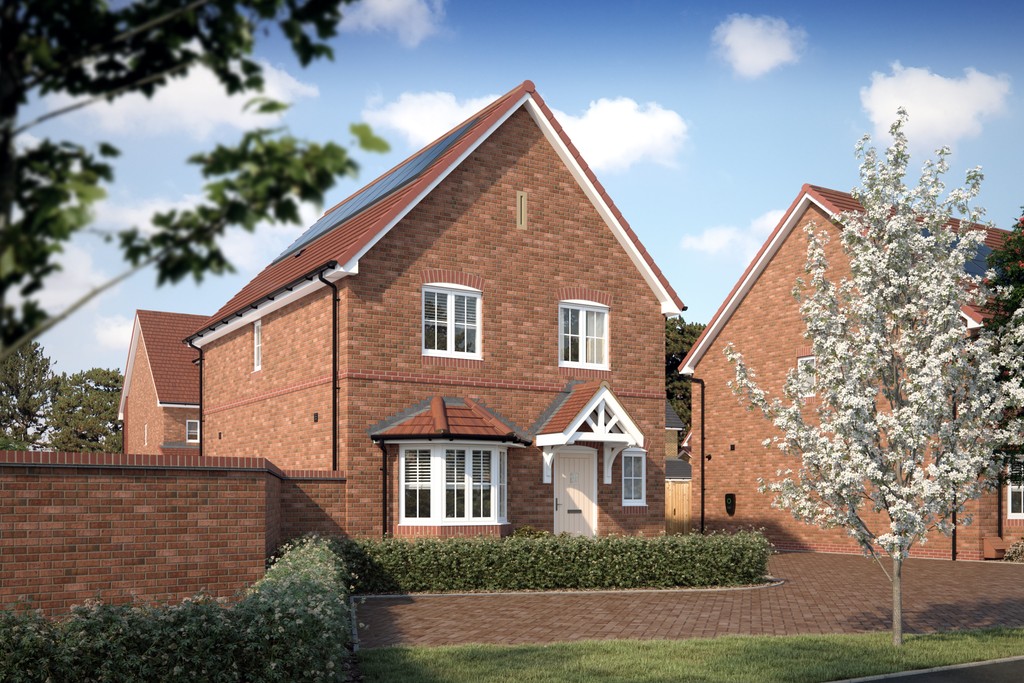 Computer Generated Image of The Drayton 3 bedroom detached home at Nobel Park, Didcot in Oxfordshire