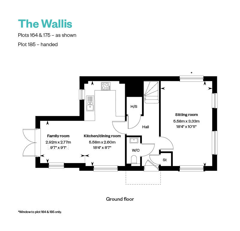 Floorplan of house for sale in Weybridge