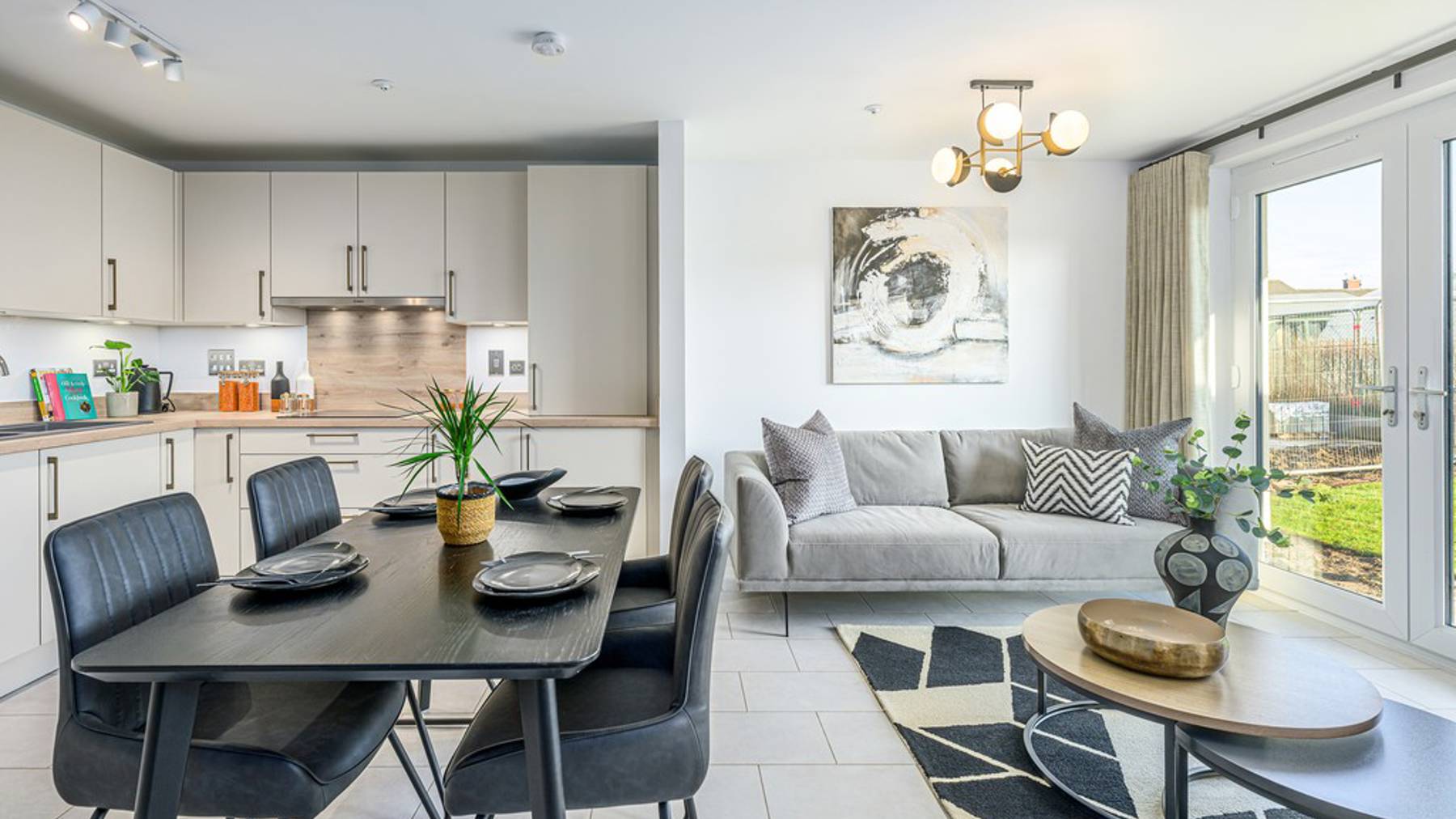 The Newton Indicative Kitchen Dining Open Plan