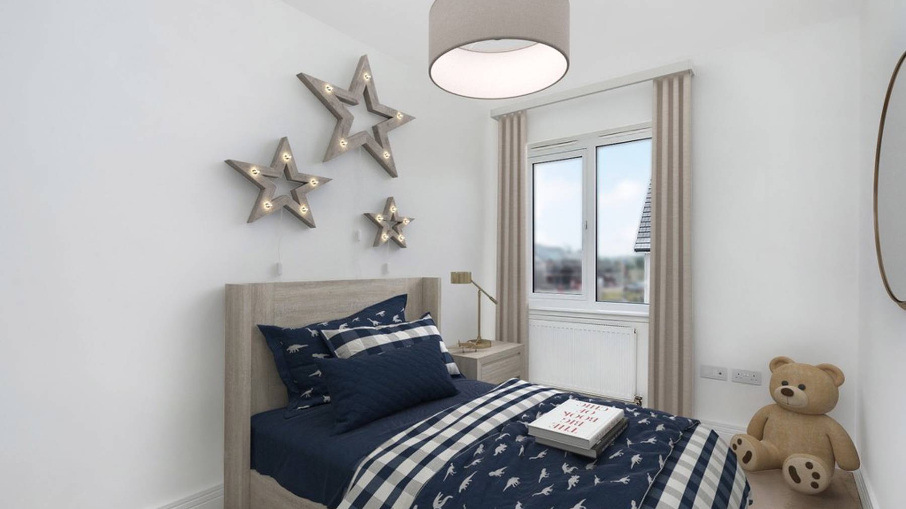 3 bedroom showhome | third bedroom ideal for guests, children or home office