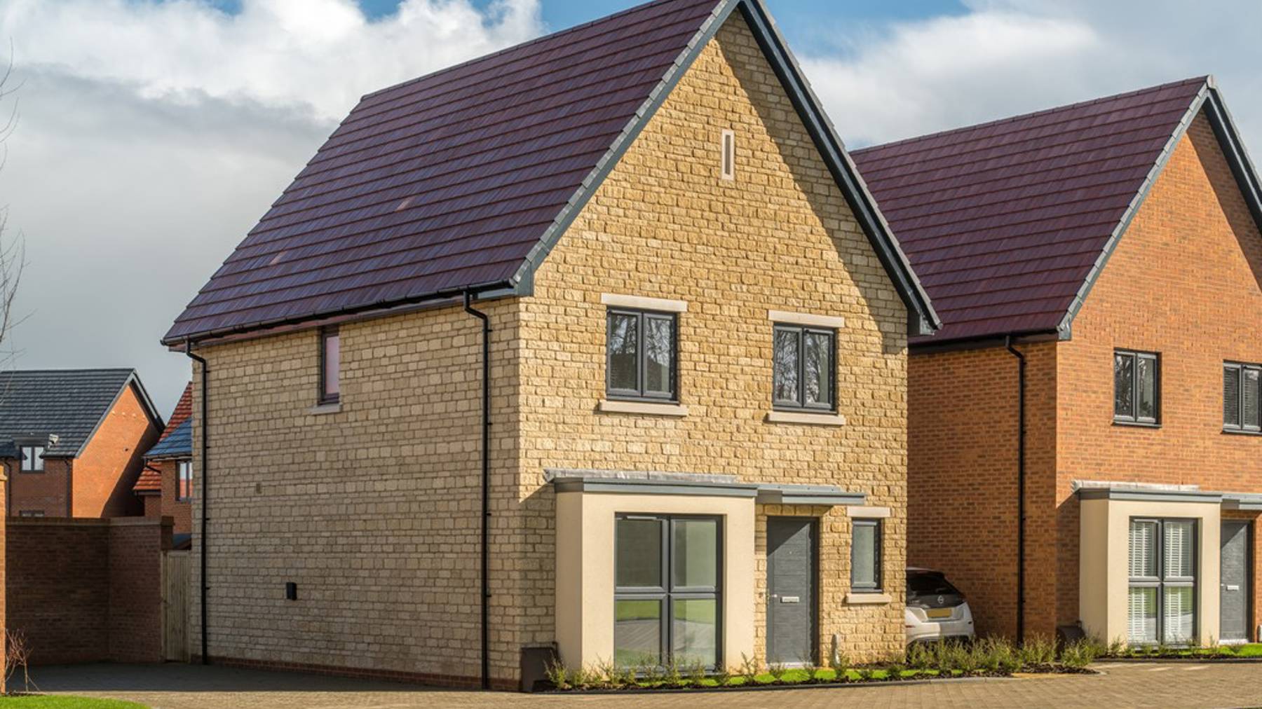 Drayton stone 4 bedroom home for sale at Cross Trees Park, Shrivenham
