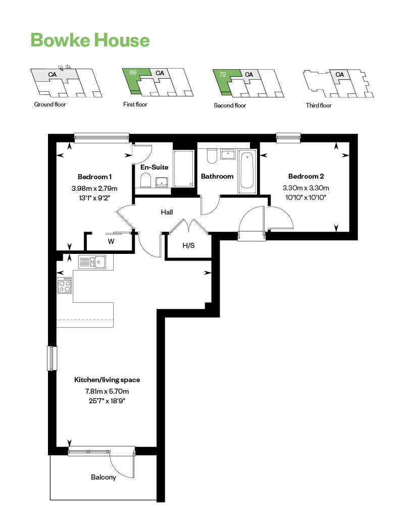 2 bedroom apartment for sale at Kings Barton, homes for sale in Winchester