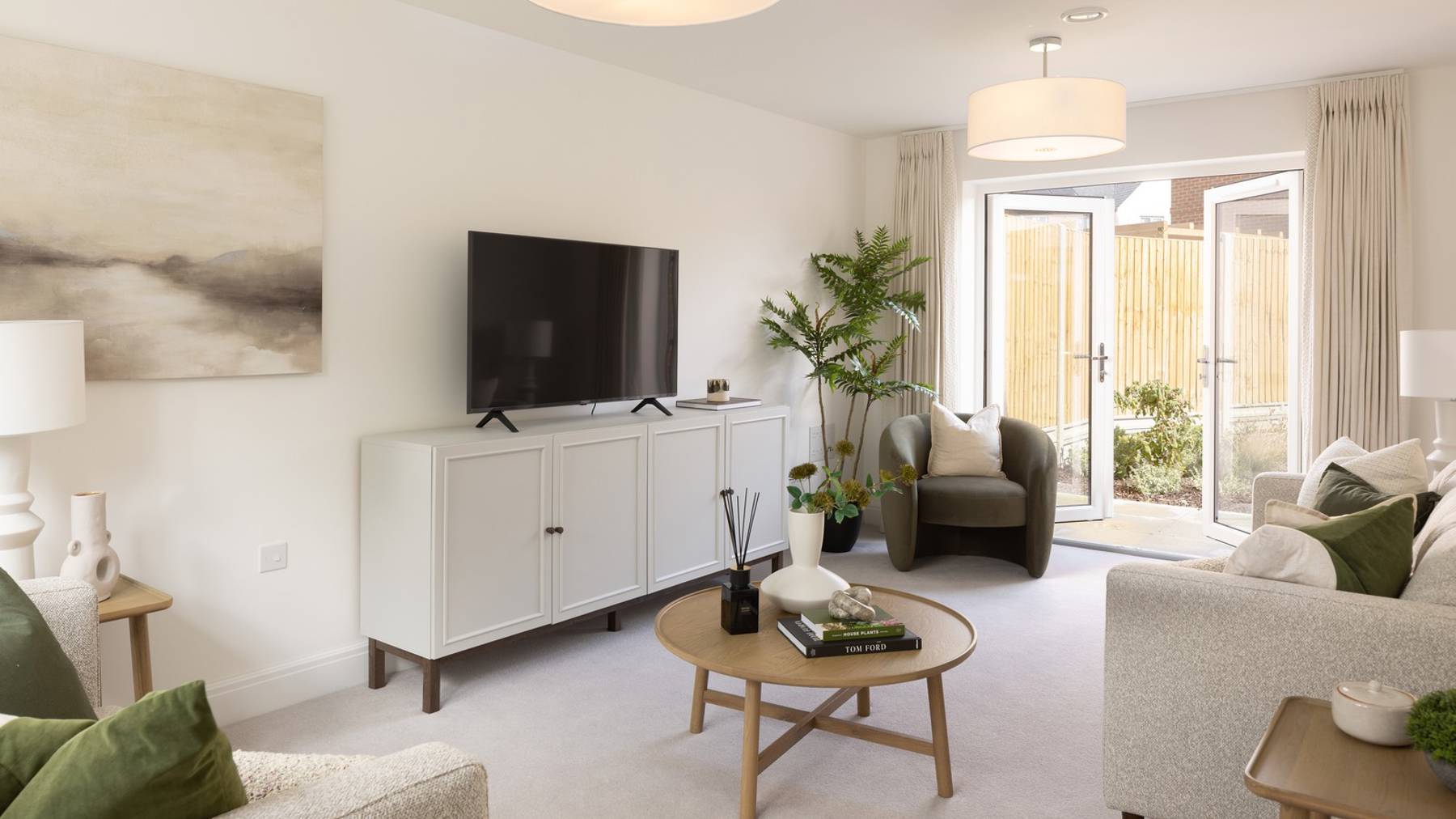 Living room of house for sale in Basingstoke