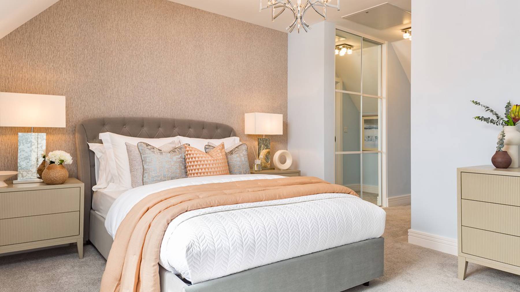 Photography of Cala's 3 bedroom Ashford showhome at Nobel Park in Didcot, Oxfordshire