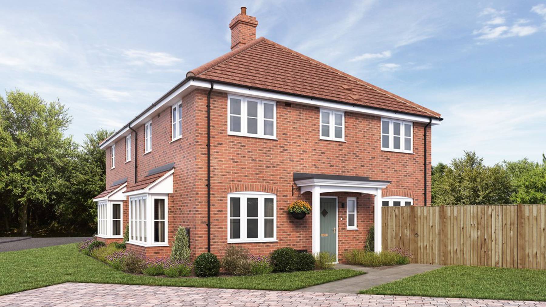 CGI of The Chestnut at Fordingbridge