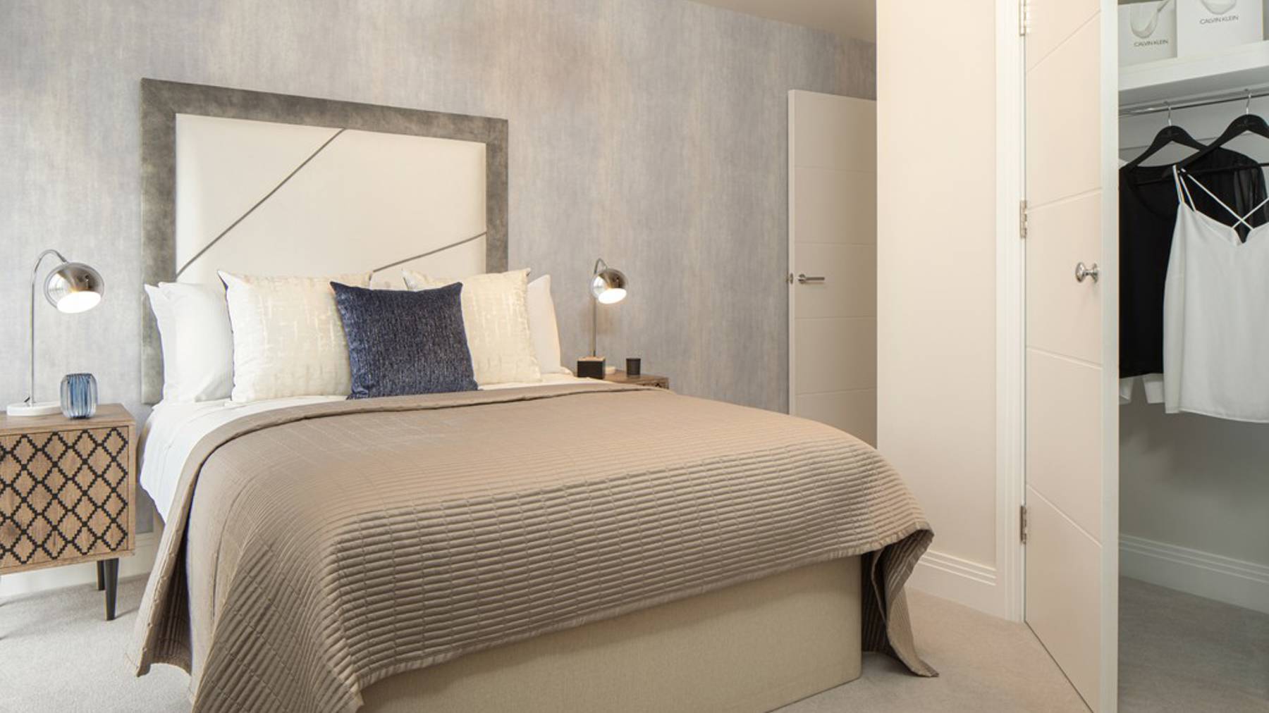 The Aster Apartments GF Bedroom1 Ingatestone Grove