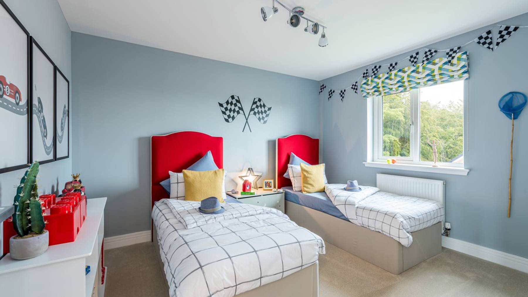 4 bedroom showhome | versatile fourth bedroom ideal for guests, children or home office