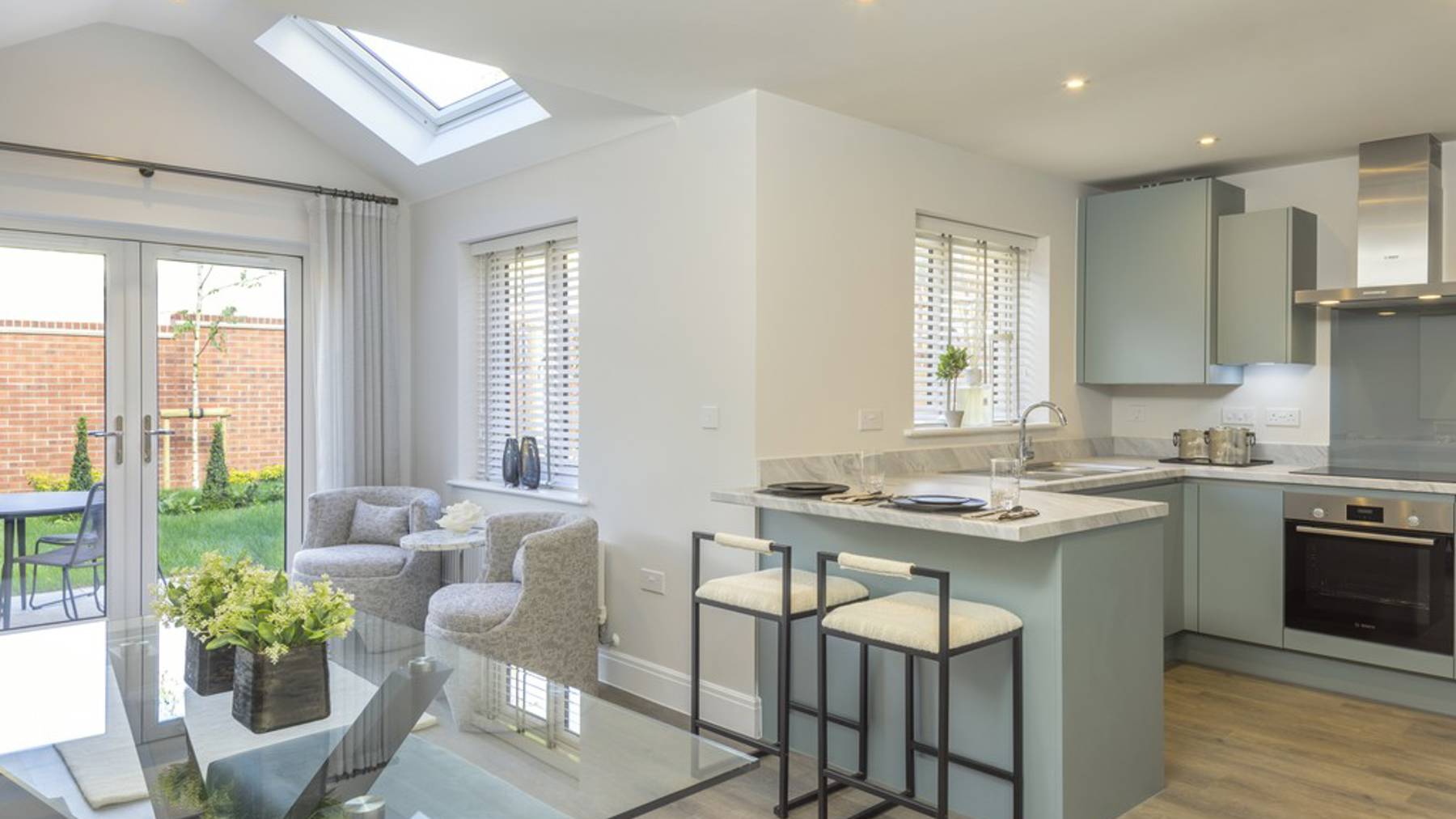 Kitchen / Dining / Family room of house for sale in Egham, Surrey