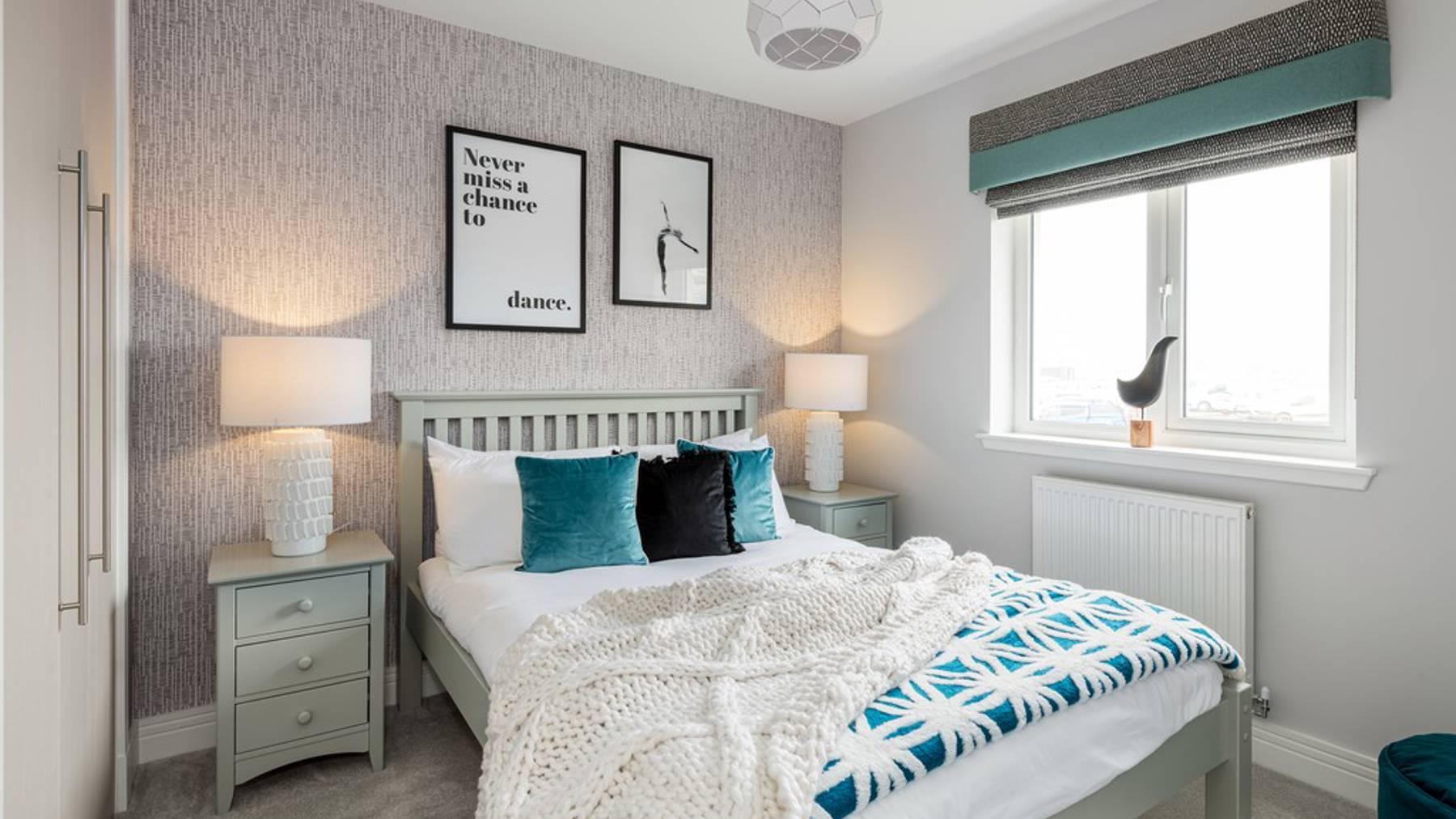 Cala Homes Queensferry Heights | The Elliot Showhome | Bedroom | 1 - 4 bedroom homes for sale in South Queensferry