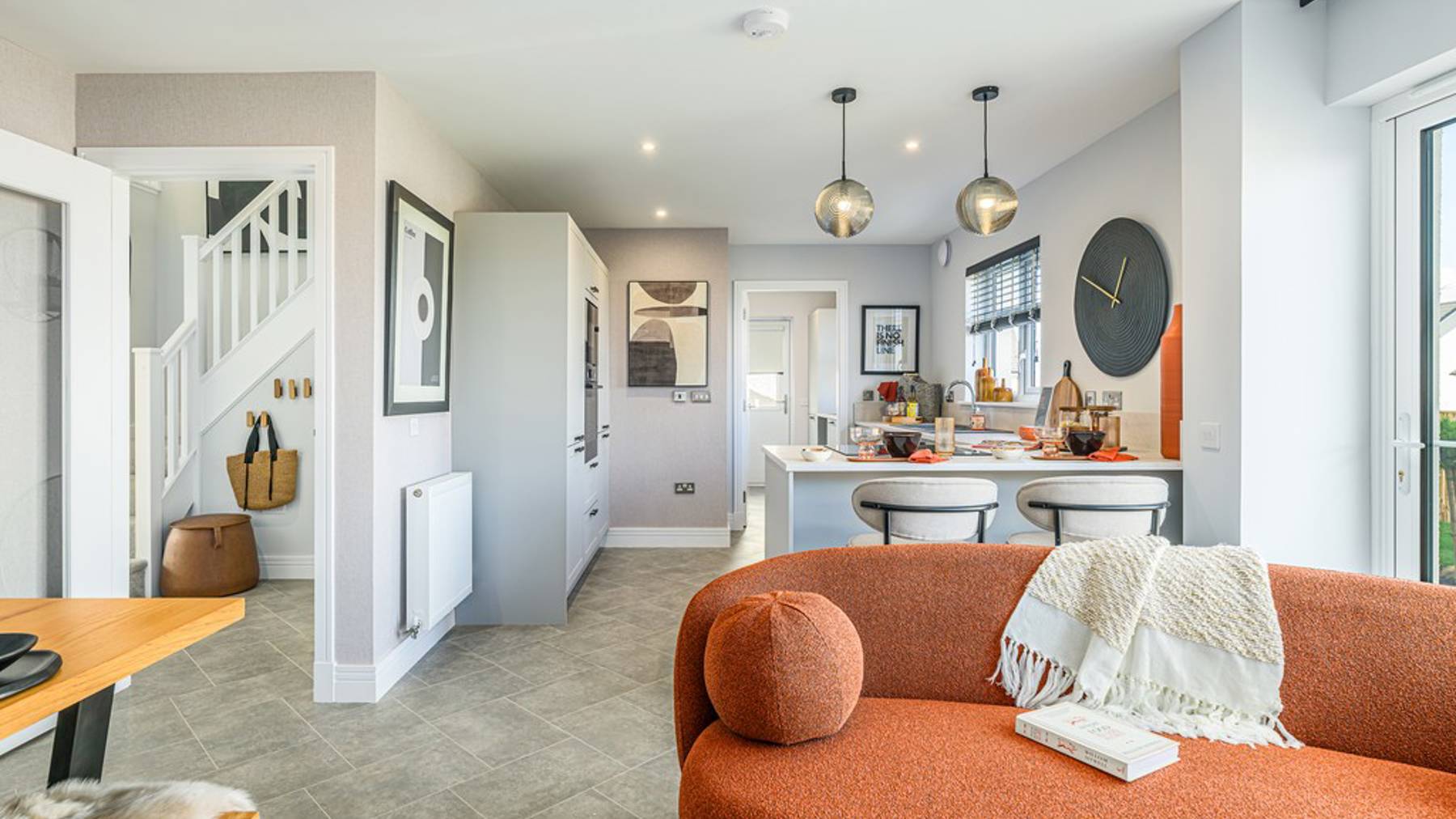 Bryce Kitchen and family dining area with breakfast bar