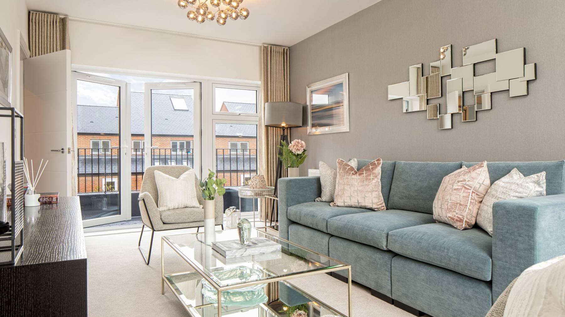 Living room of house for sale in Winchester, Hampshire