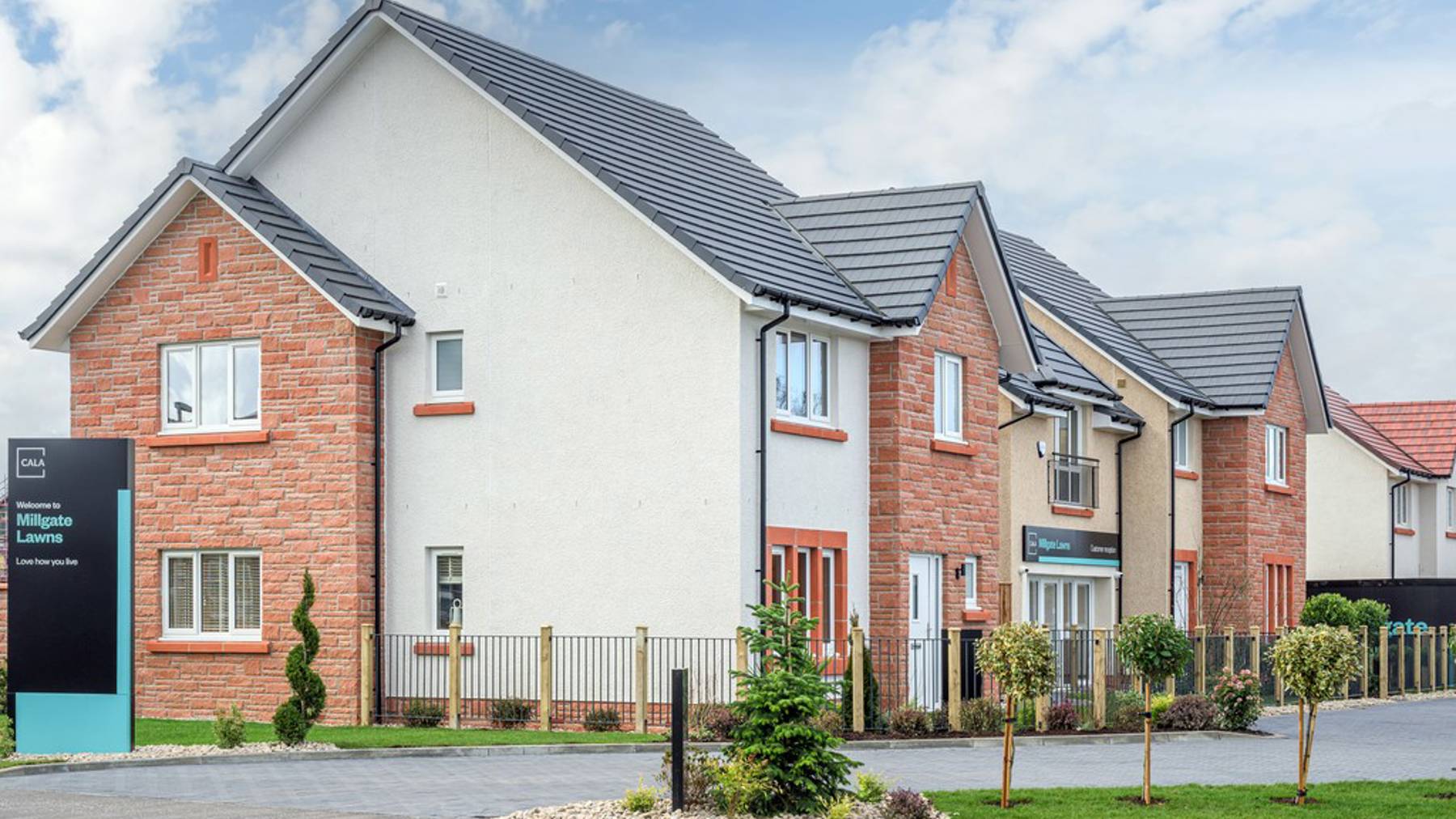 Street scene of Millgate Lawns
