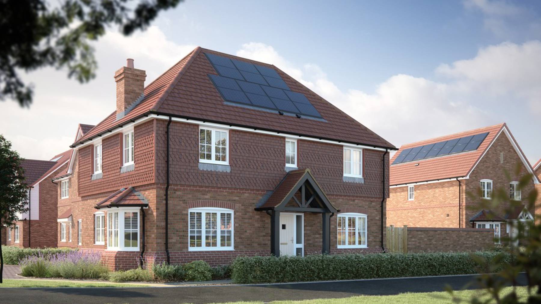 Computer Generated Image of The Warrington 4 bedroom home at Nobel Park, Didcot on Phase 6 in Oxfordshire