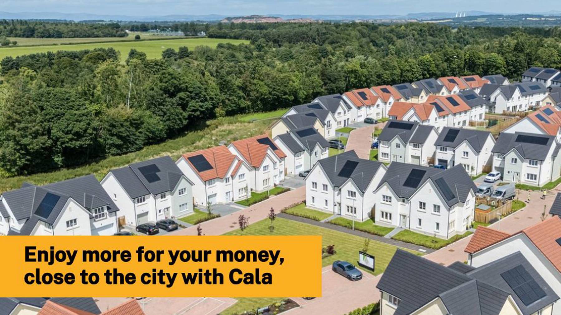 Enjoy More For Your Money, Close To The City With Cala | Street scene | Cala homes