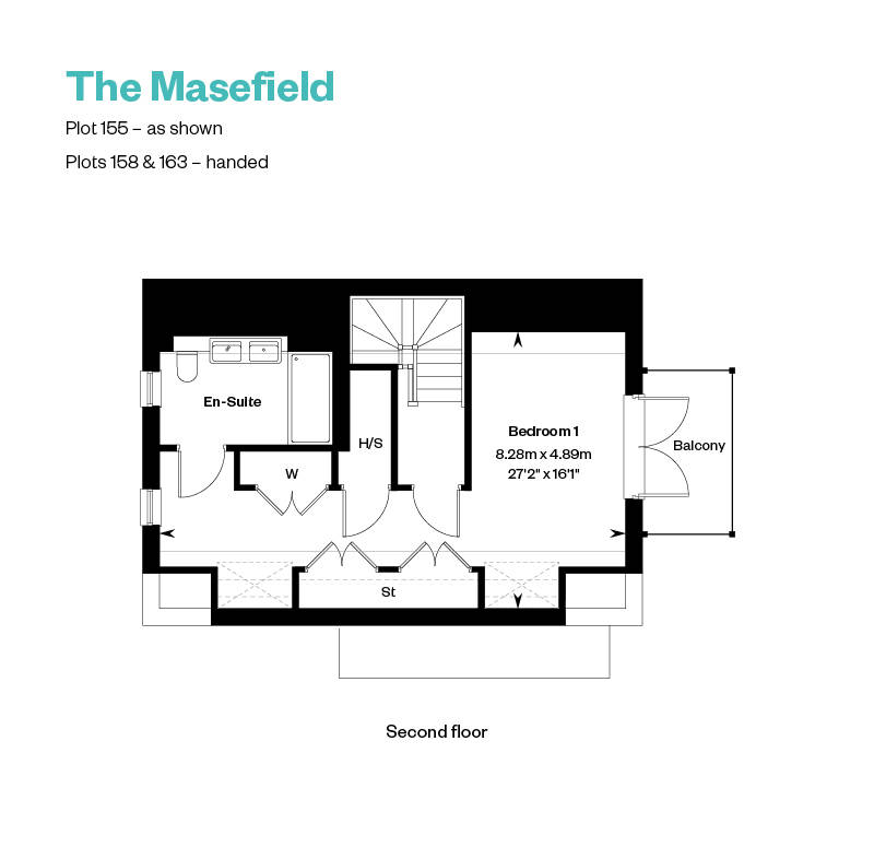 Floorplan of house for sale in Weybridge