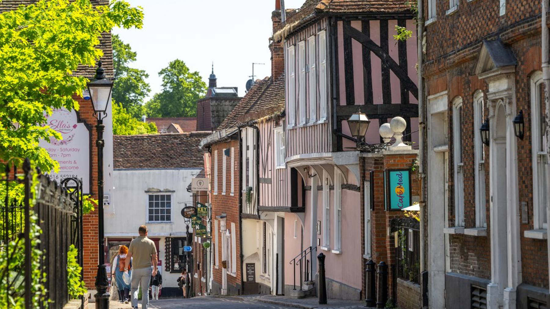 Street In Wivenhoe, Essex