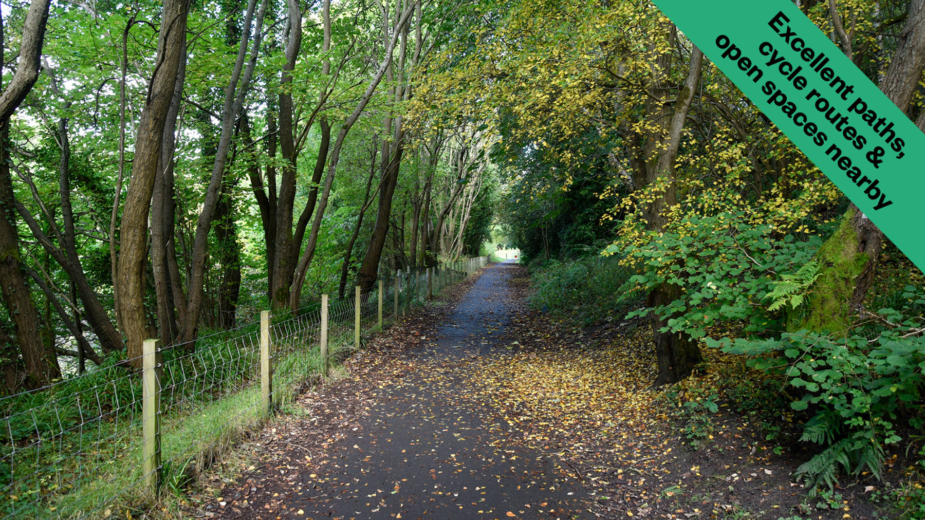 Cala homes in Midlothian | Excellent paths, cycle routes and open spaces nearby