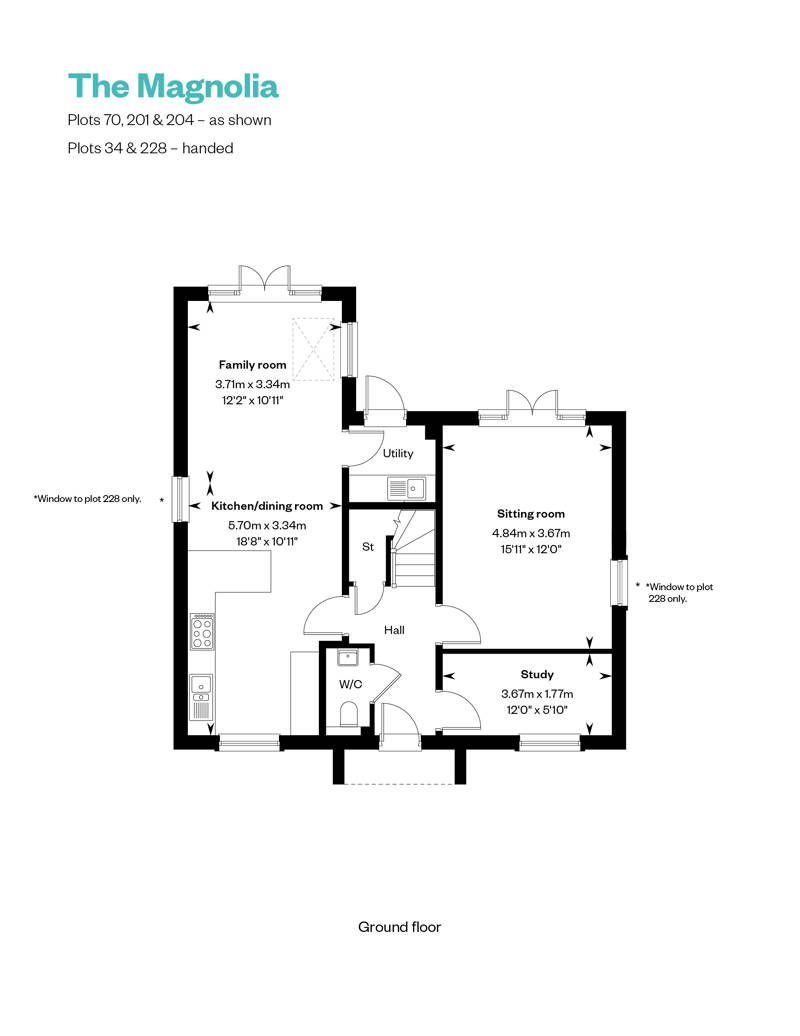 Floorplan of house for sale in Wimborne
