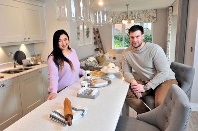 First time buyers make their dream move