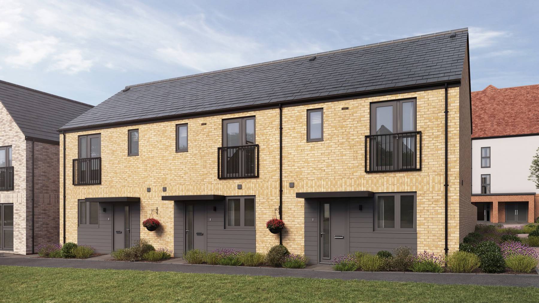 Computer Generated Image of The Aspen. Houses for sale in Winchester