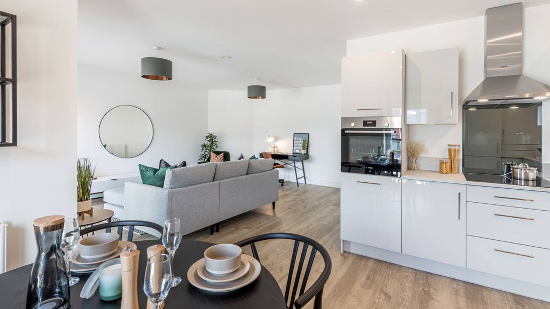 The Aster Apartments GF Kitchen Dining Living Ingatestone Grove