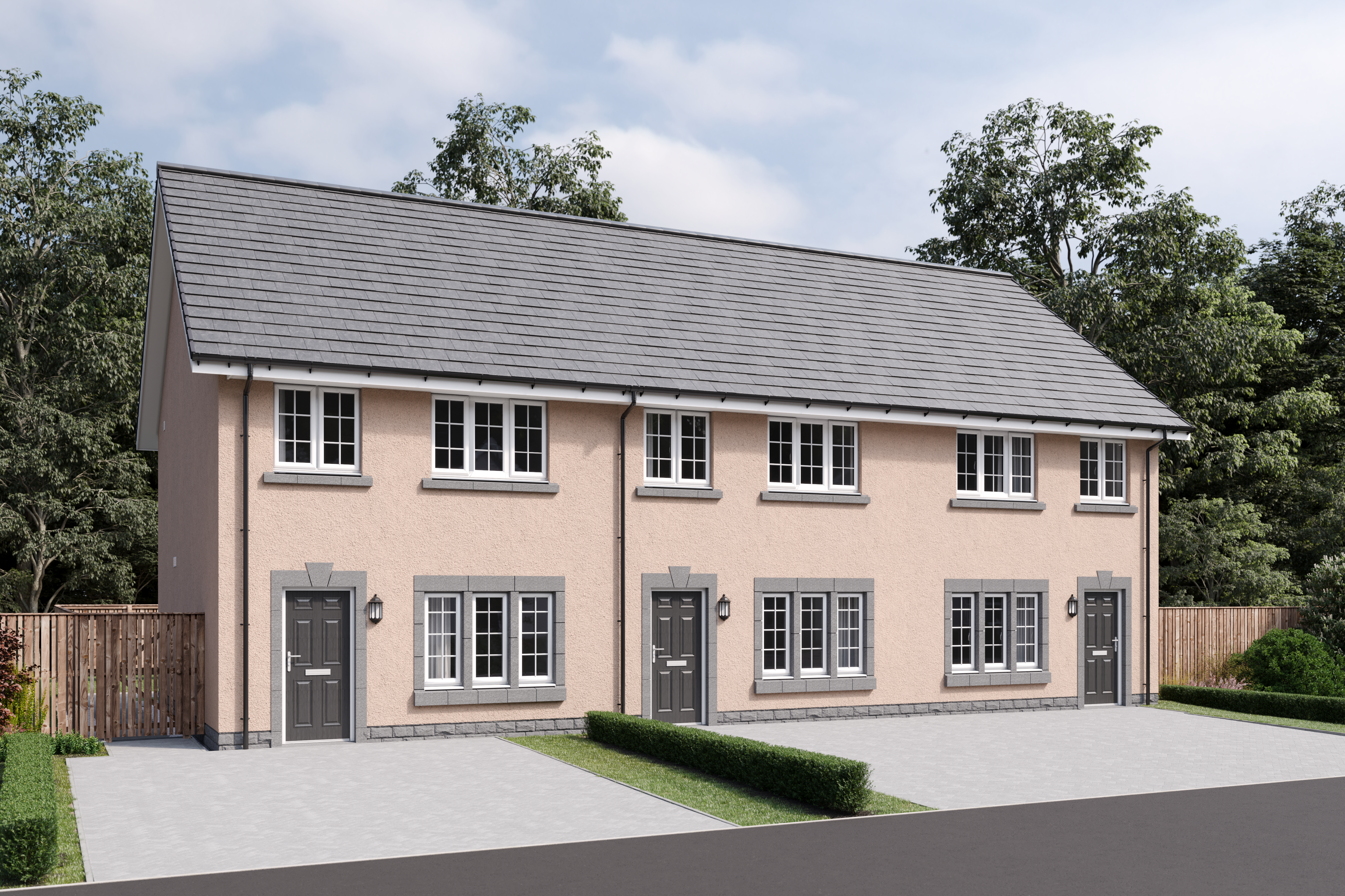 The Allan house type at Green Bank CGI 