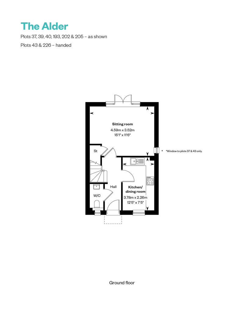 Floorplan of house for sale in Wimborne