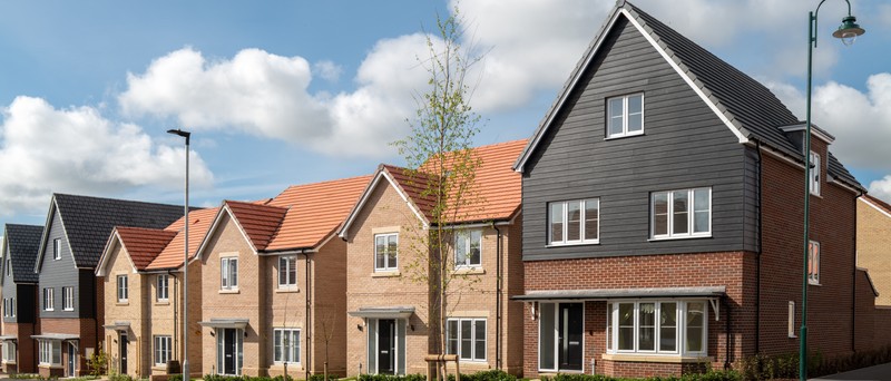 Streetscene Cala At Hampton Lakes, Peterborough