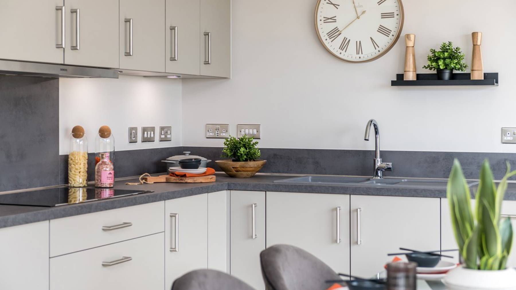 4 bedroom showhome | designer kitchen integrated appliances