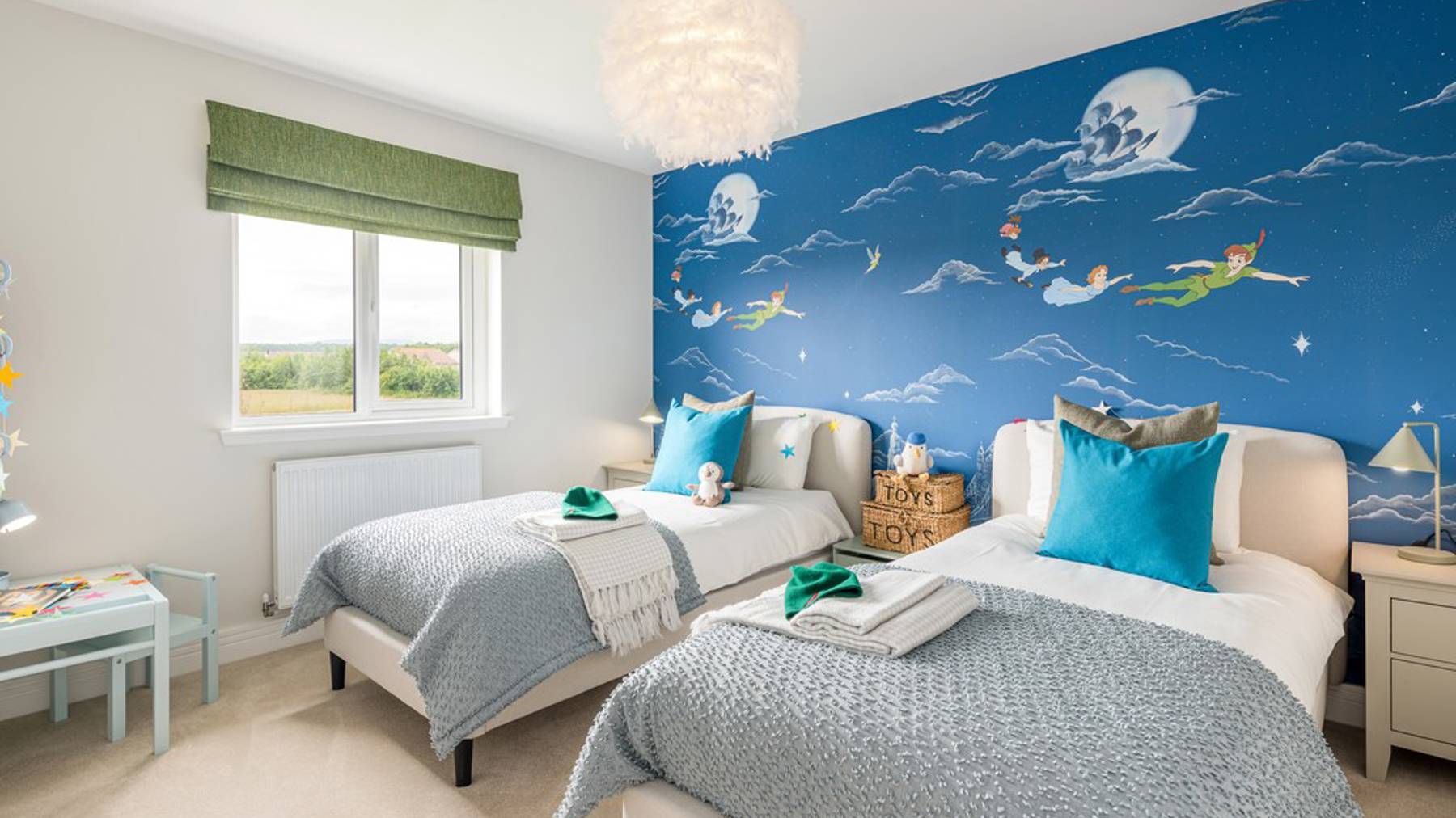 5 bedroom showhome | spacious children's bedroom 