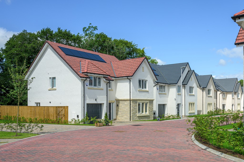 Street scene | 3, 4 & 5 bedroom homes for sale | Pinefields, Livingston