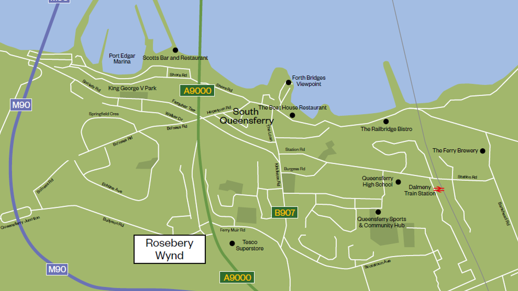 South Queensferry map