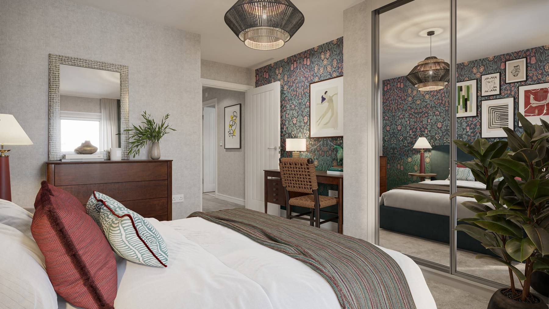 Bedroom of flat for sale in Winchester