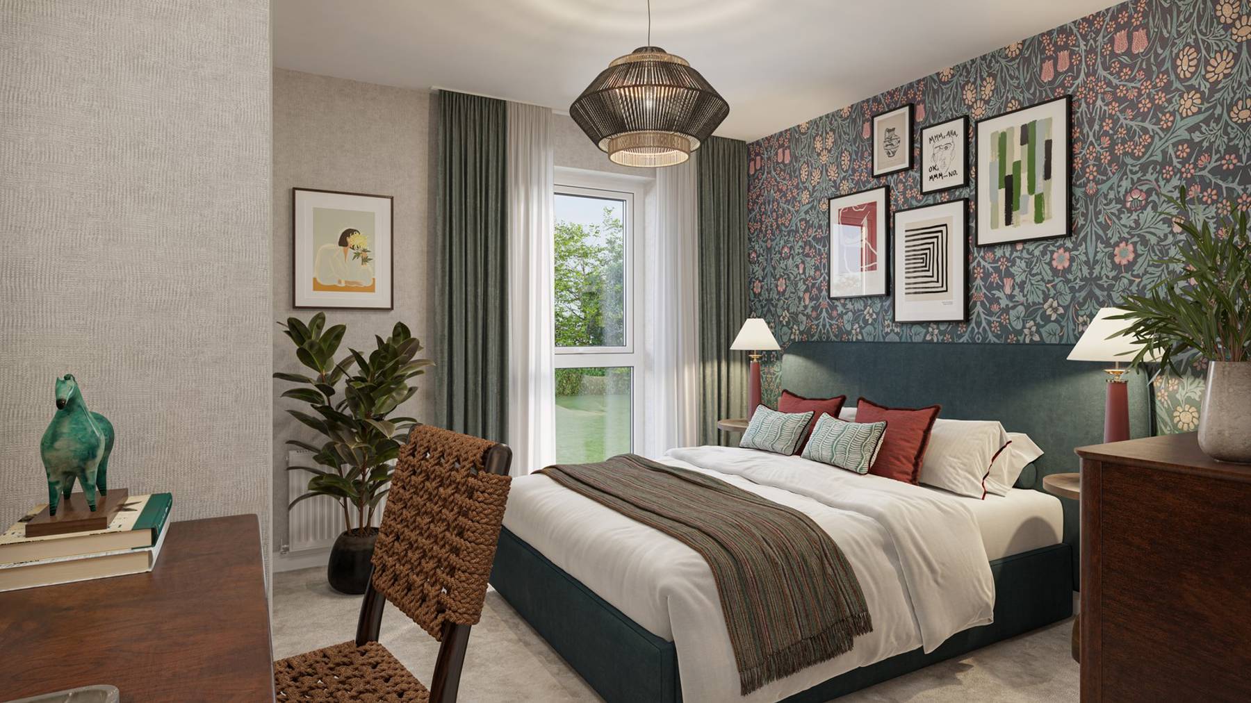 Bedroom of flat for sale in Winchester