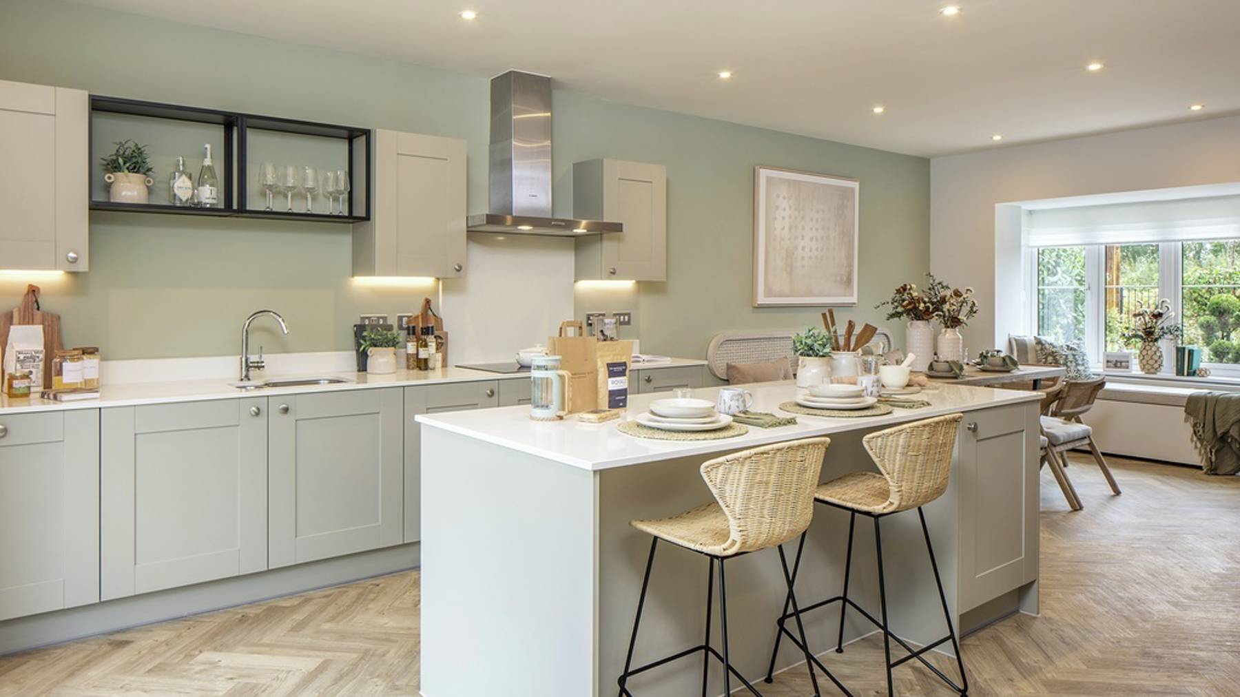 Photography of Cala's 4 bedroom Walnut showhome at Nobel Park. Houses for sale in Didcot, Oxfordshire. 