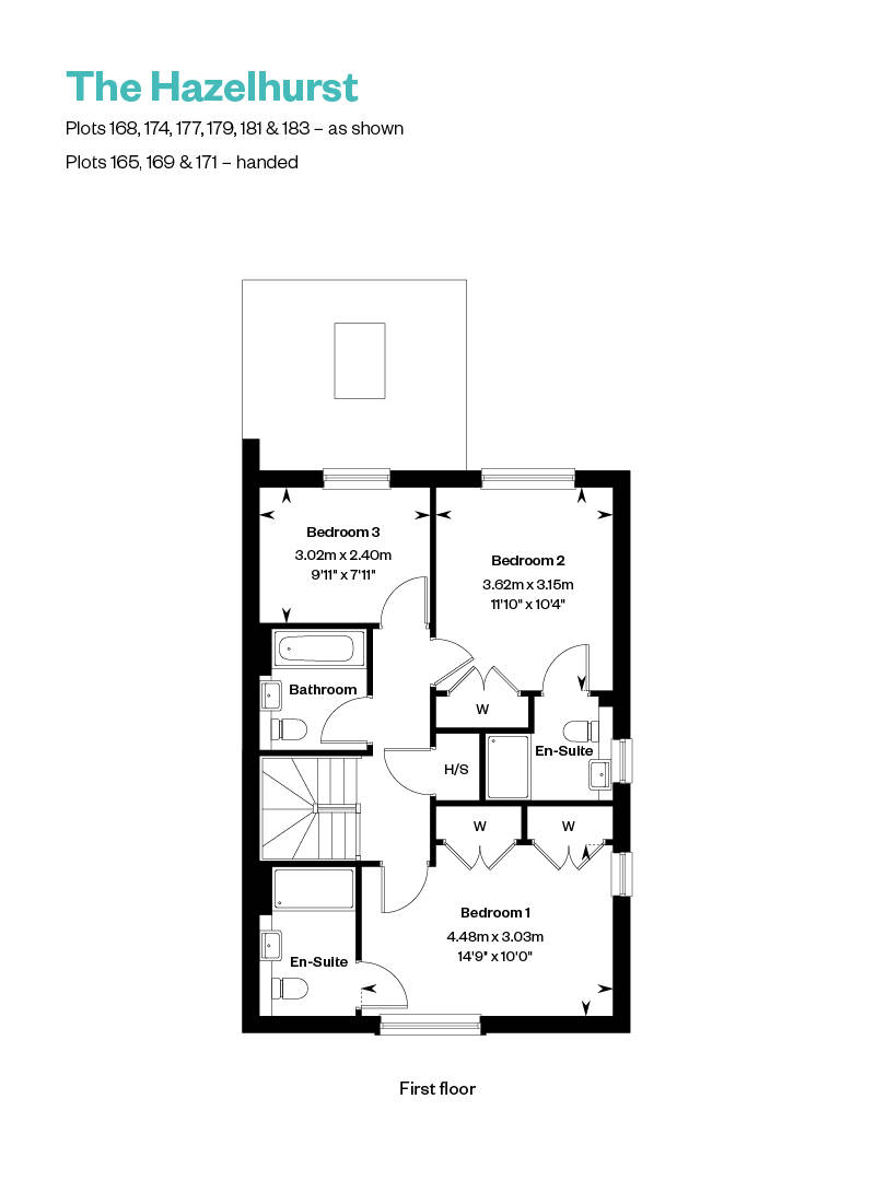 Floorplan of house for sale in Weybridge