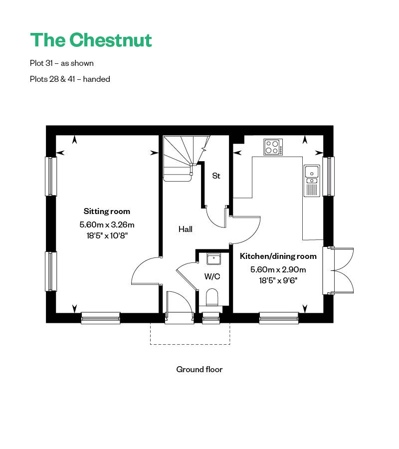 Floorplan of house for sale in Crowthorne